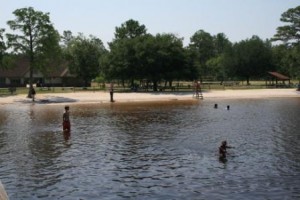 Lake swimming